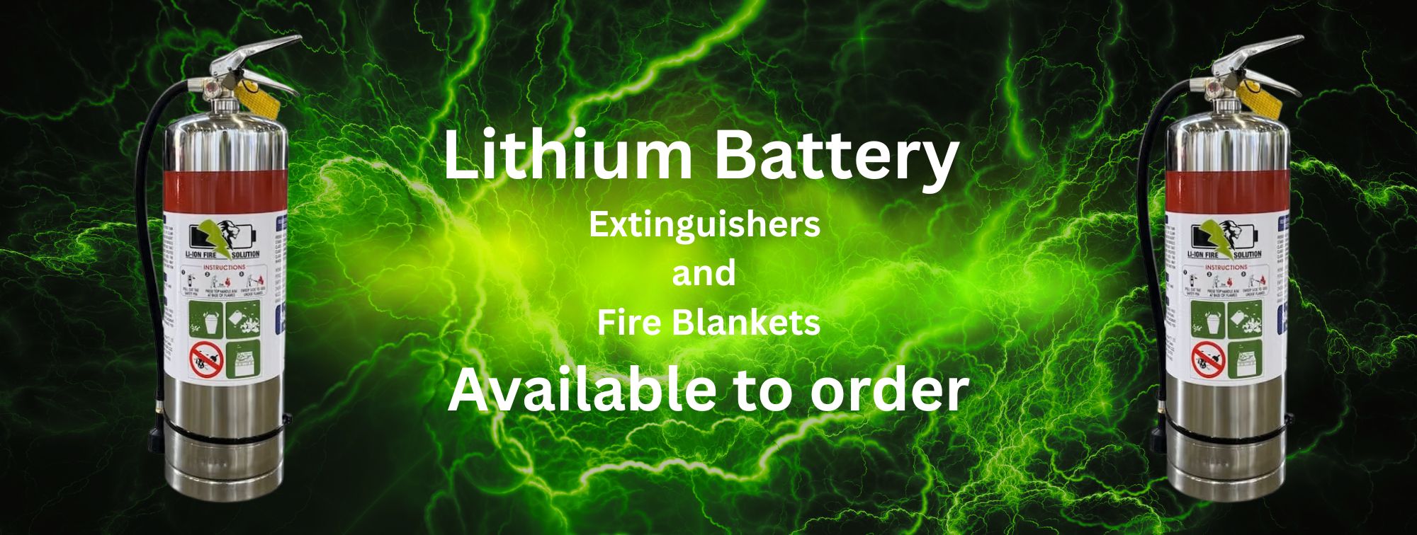 Lithium Battery Extinguishers and Blankets