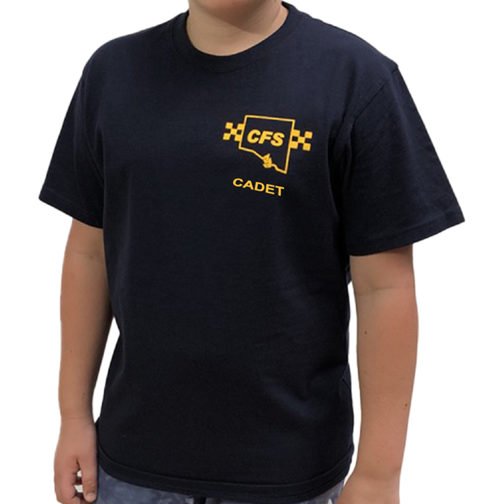 CFS Cadet T-Shirt with SACFS Adult Sizes