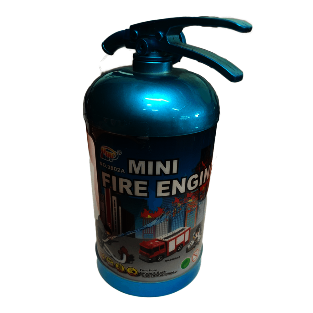 Mini Remote Control Fire Truck - Blue