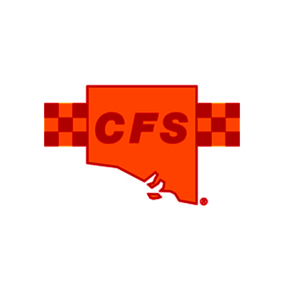CFS State Logo Helmet Sticker