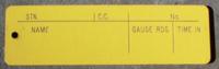 Tallies Yellow Tags - Personal