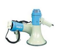 Megaphone with Siren, Detachable Microphone and Shoulder Strap -
