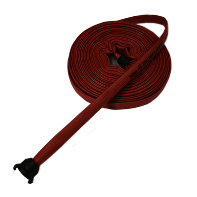 G & H Progress 25mm x 30m Fire hose - with external lug (Forestry) couplings