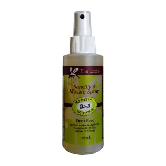 The Locals Sand fly & Mozzie Insect Repellent Spray 125ml