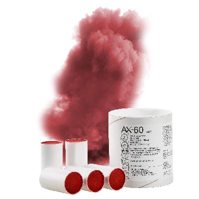 AX60 COLOURED SMOKE BOMB RED
