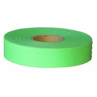Plastic Flagging Tape 45m Roll - Green Fluoro