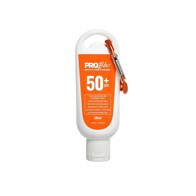 Pro Bloc SPF 50+ Sunscreen 75ml Carabiner Tube