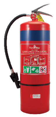 FlameStop 9.0L ECO Foam F3 Fluorine Free Foam Type Portable Fire Extinguisher