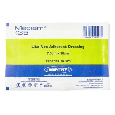 Wound Dressing Sterile Non-Adherent 7.5cm x 10cm